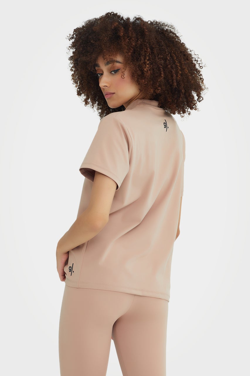T-shirt éco-responsable pour femme, coupe classique
