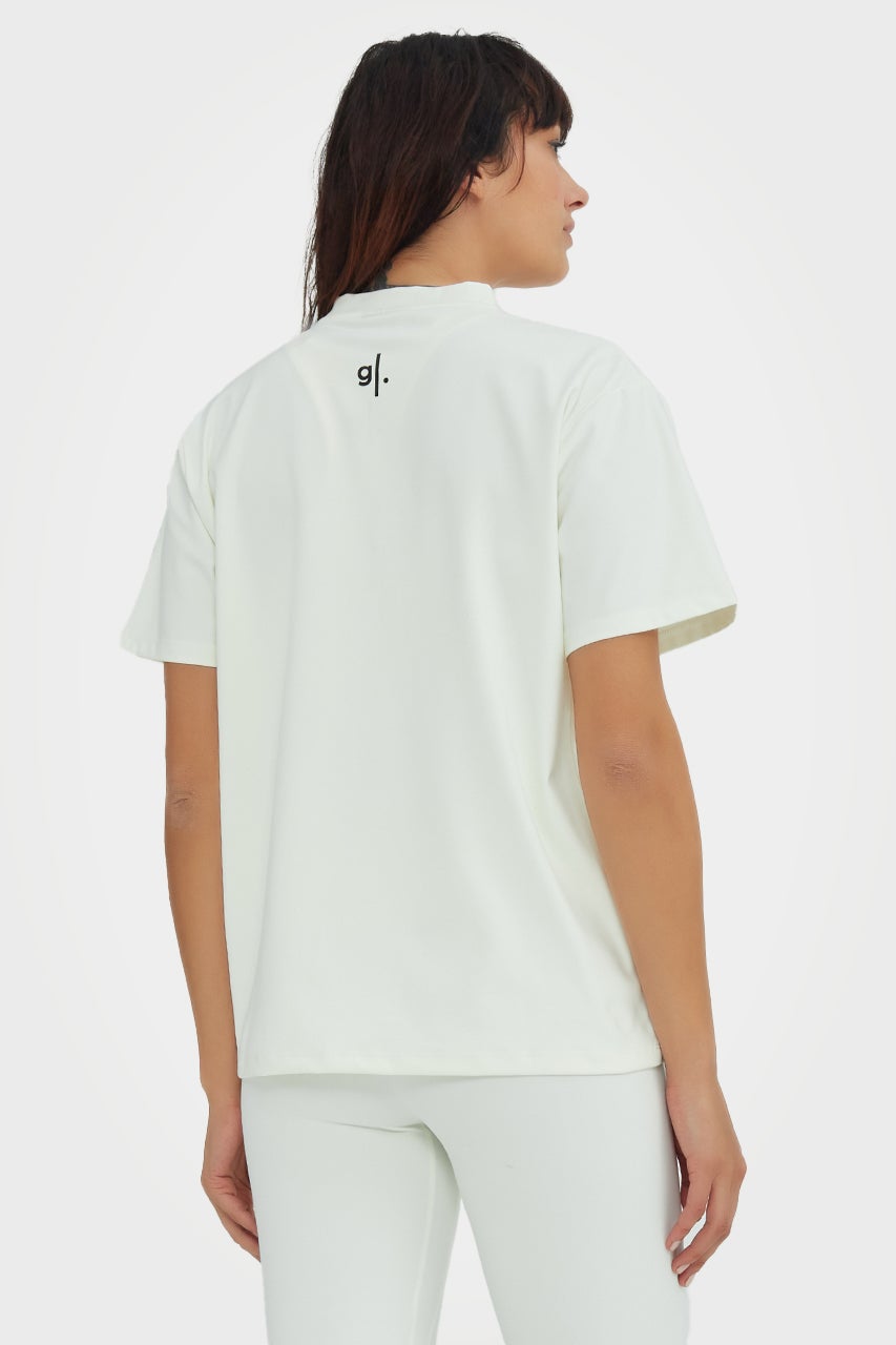 T-shirt éco-responsable pour femme, coupe classique