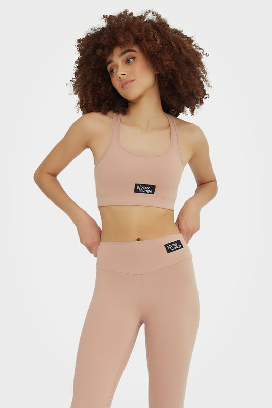 Soutien-gorge de sport durable pour femme, dos nageur