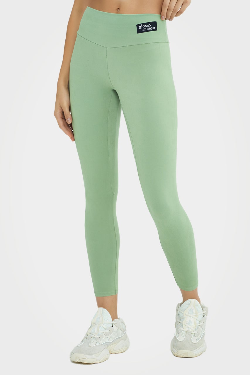 Leggings longs et durables pour femmes, taille haute, sculptants et durables.