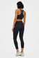 Leggings longs et éco-responsables pour femmes, taille basse, GL.