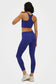 Leggings longs et éco-responsables pour femmes, taille basse, GL.