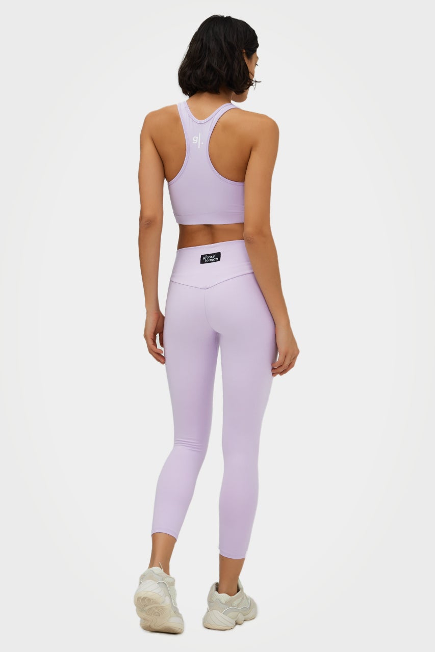 Leggings longs et éco-responsables pour femmes, taille basse, GL.