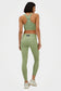 Leggings longs et éco-responsables pour femmes, taille basse, GL.