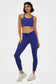 Leggings longs et éco-responsables pour femmes, taille basse, GL.