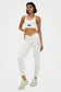 Leggings longs et éco-responsables pour femmes, taille basse, GL.