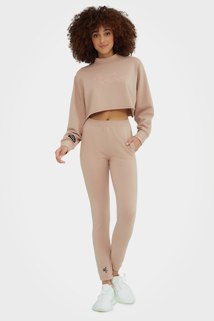 Pantalon de jogging moulant en bambou bio pour femmes