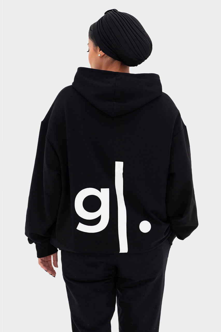 Sweat à capuche oversize en bambou bio pour femme