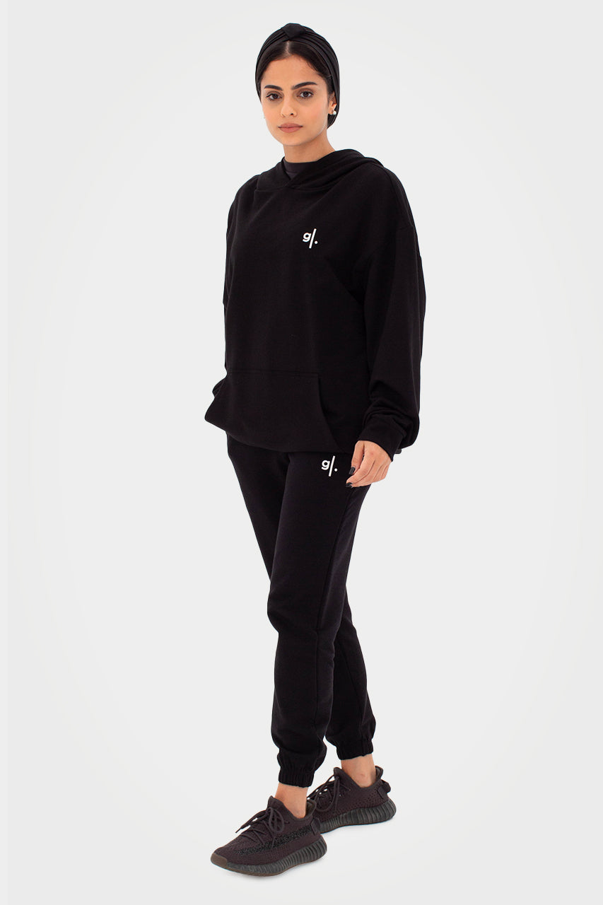 Sweat à capuche oversize en bambou bio pour femme