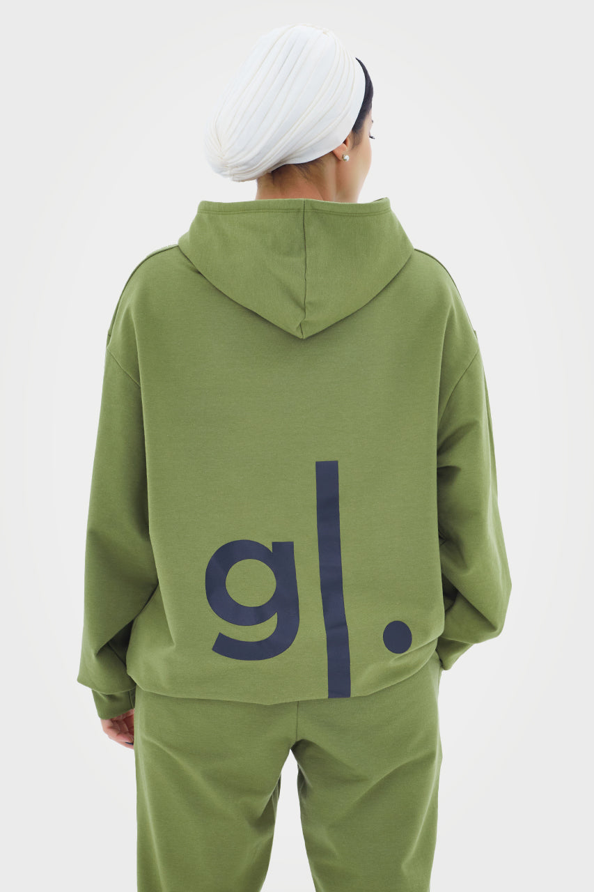 Sweat à capuche oversize en bambou bio pour femme