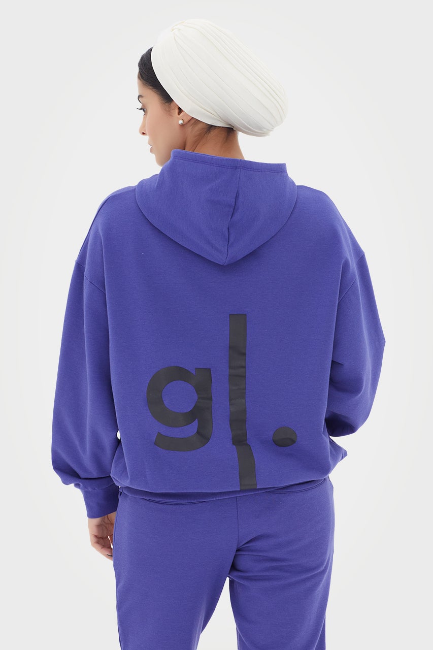 Sweat à capuche oversize en bambou bio pour femme
