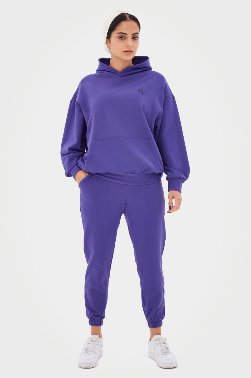 Sweat à capuche oversize en bambou bio pour femme