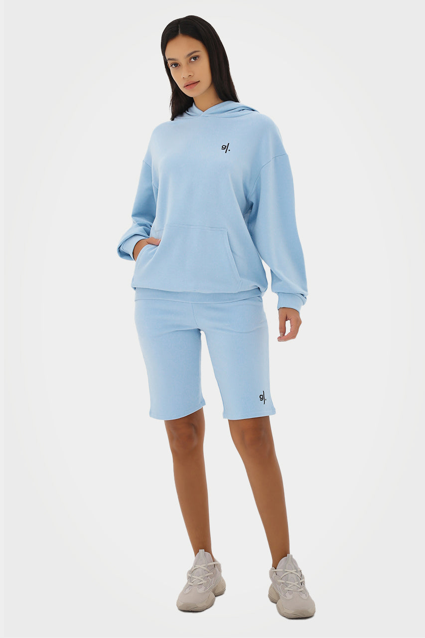 Sweat à capuche oversize en bambou bio pour femme