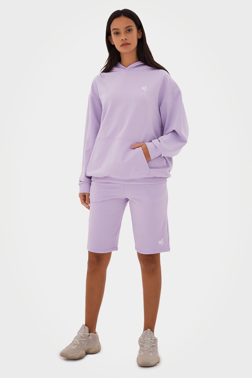 Sweat à capuche oversize en bambou bio pour femme