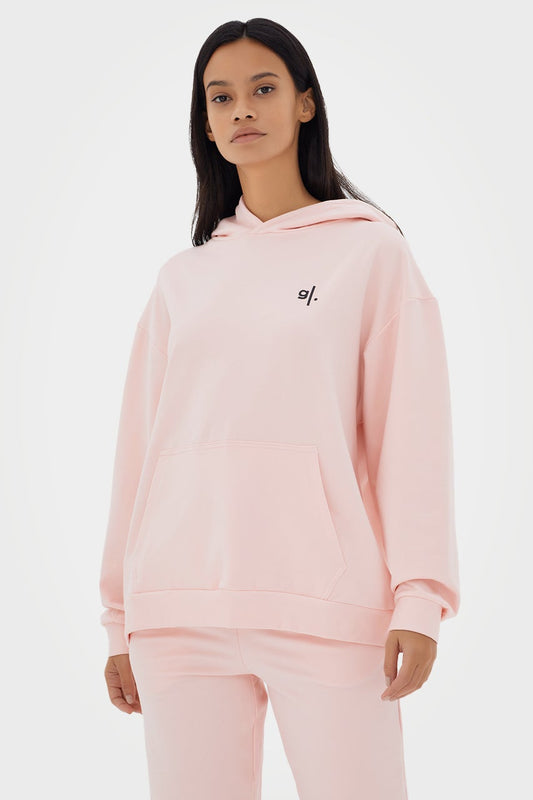 Sweat à capuche oversize en bambou bio pour femme