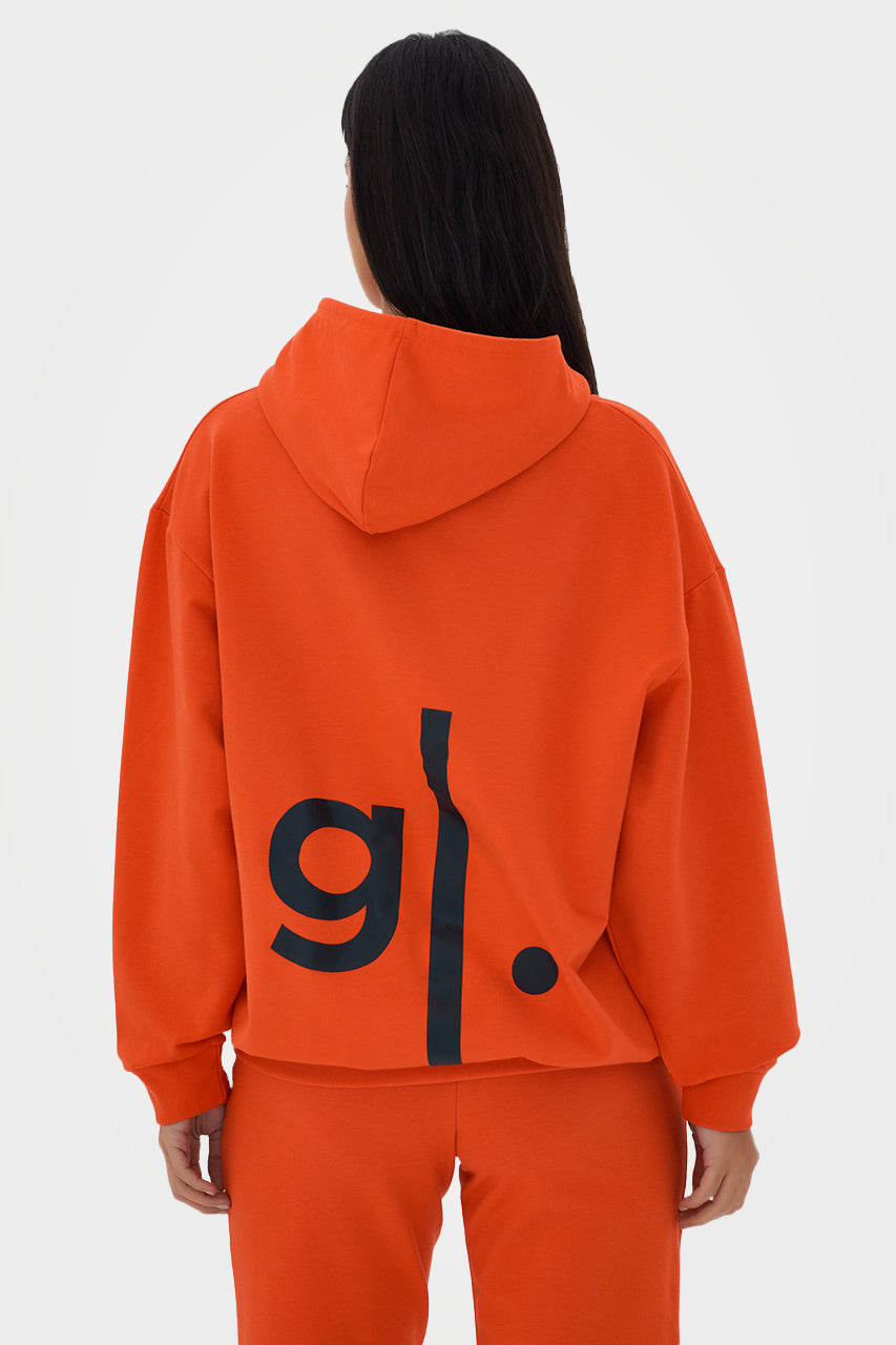 Sweat à capuche oversize en bambou bio pour femme