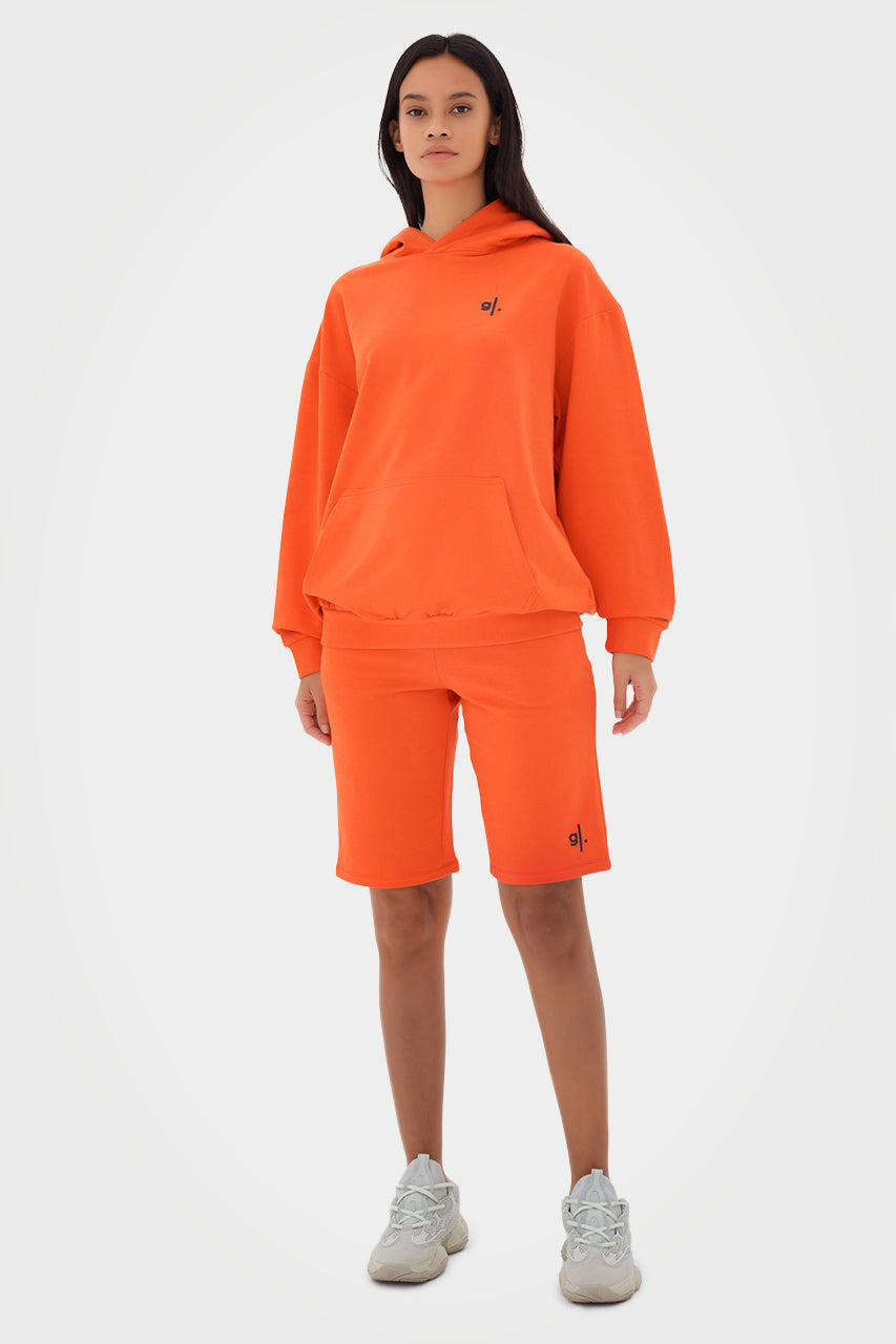 Sweat à capuche oversize en bambou bio pour femme