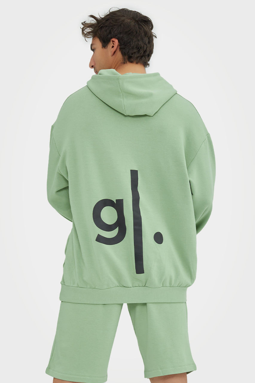 Sweat à capuche oversize pour homme en bambou bio