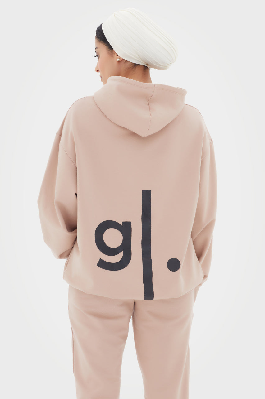 Sweat à capuche oversize en bambou bio pour femme