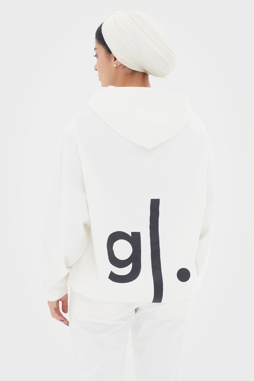 Sweat à capuche oversize en bambou bio pour femme