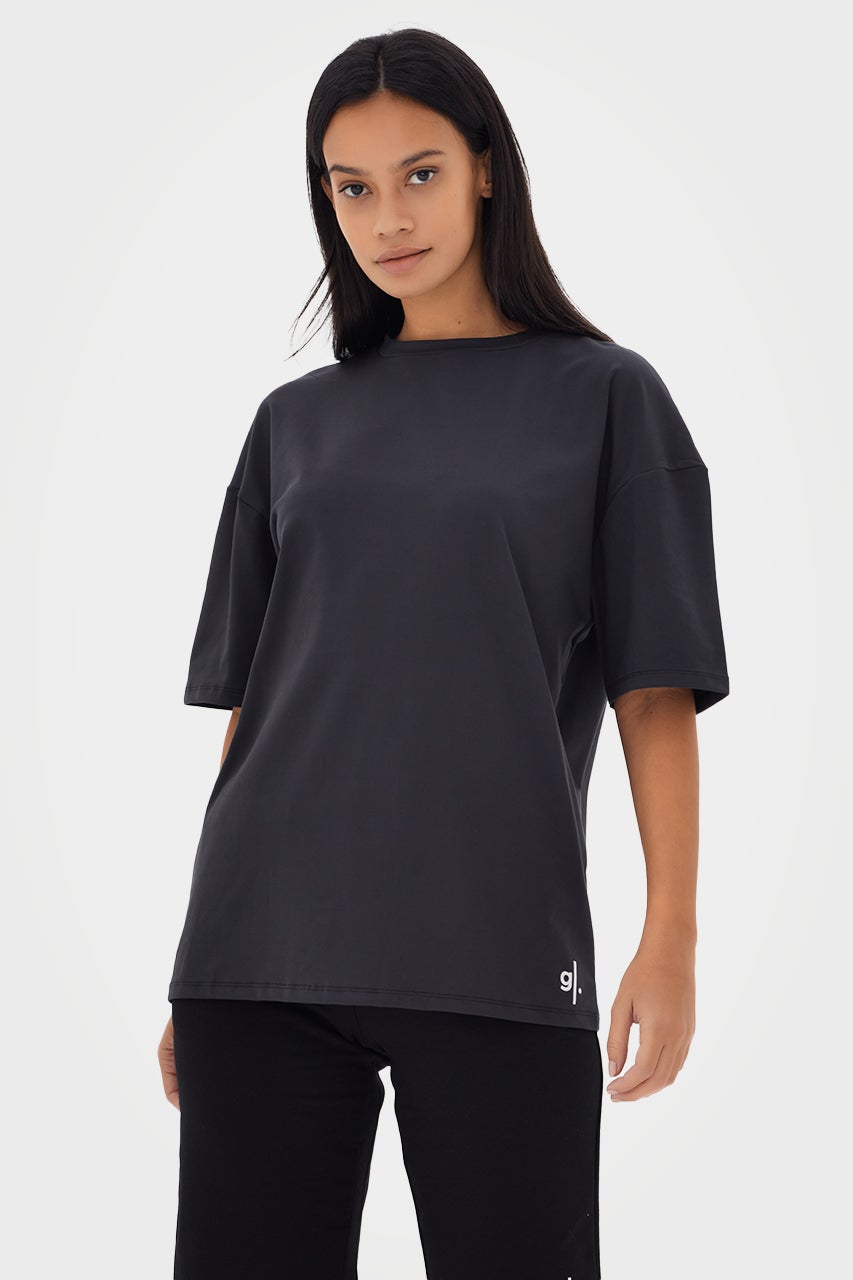 T-shirt oversize pour femmes, écoresponsable et adapté à toutes les morphologies