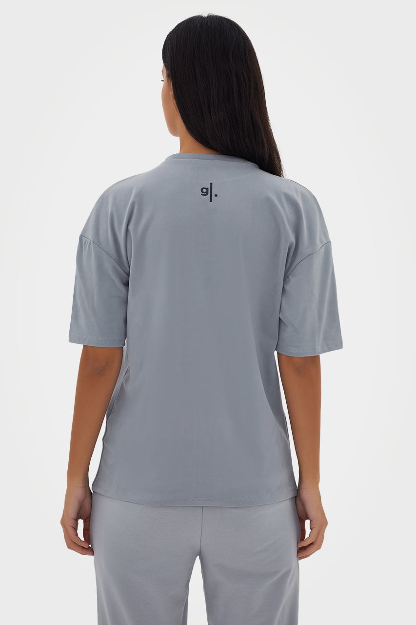 T-shirt oversize pour femmes, écoresponsable et adapté à toutes les morphologies