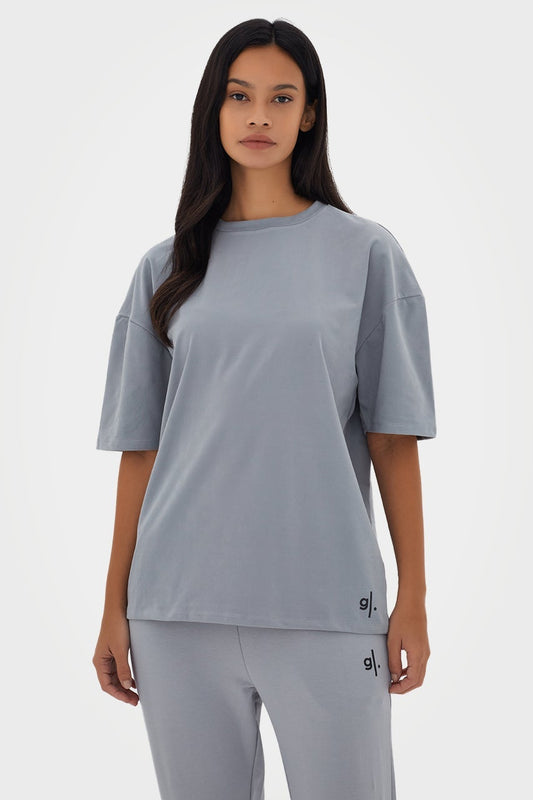 T-shirt oversize pour femmes, écoresponsable et adapté à toutes les morphologies