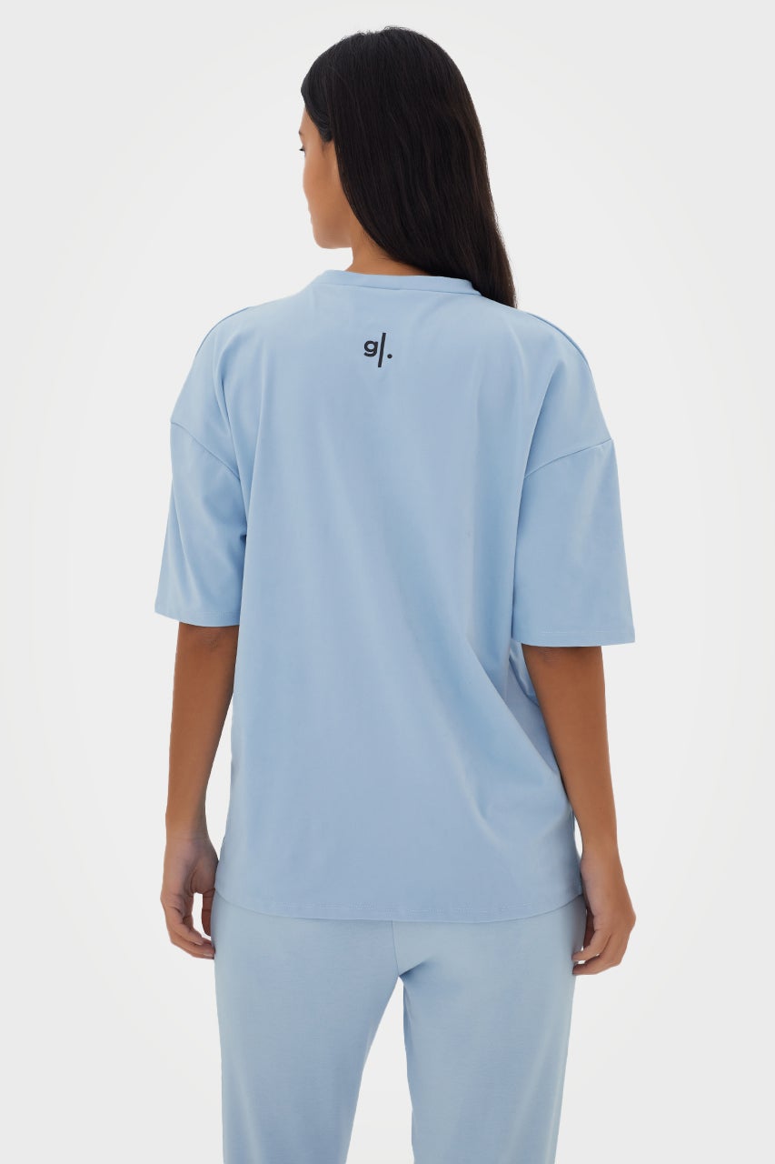 T-shirt oversize pour femmes, écoresponsable et adapté à toutes les morphologies