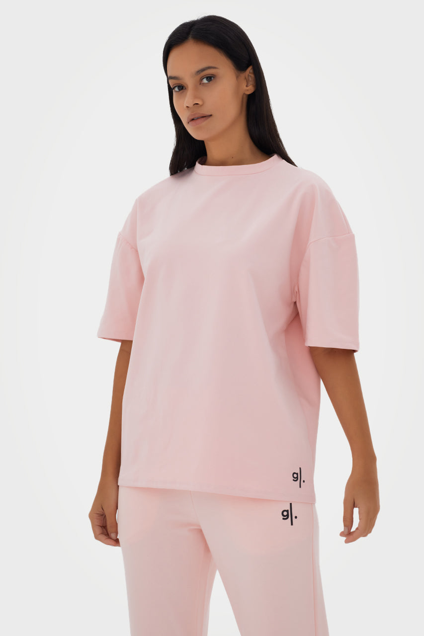 T-shirt oversize pour femmes, écoresponsable et adapté à toutes les morphologies