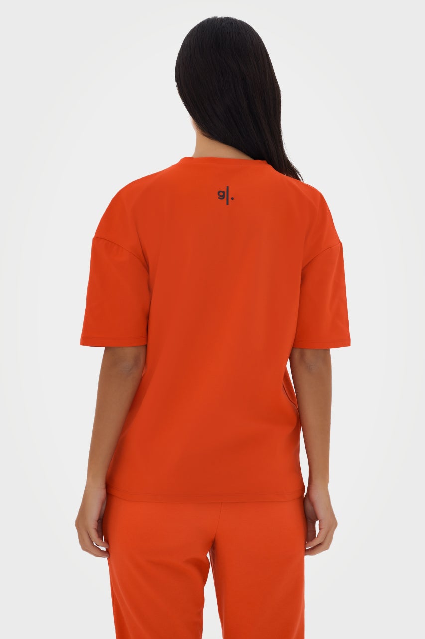 T-shirt oversize pour femmes, écoresponsable et adapté à toutes les morphologies