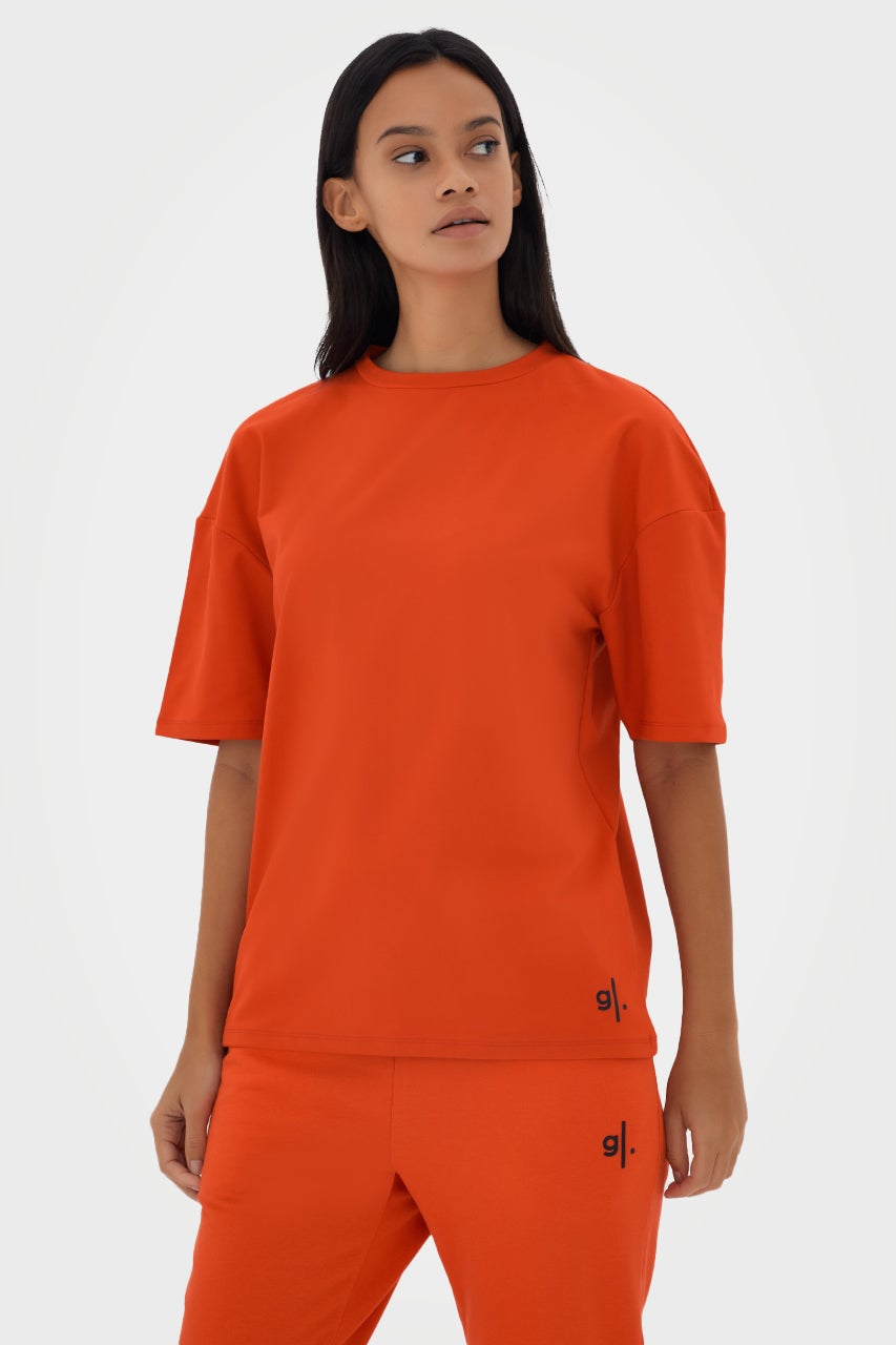 T-shirt oversize pour femmes, écoresponsable et adapté à toutes les morphologies