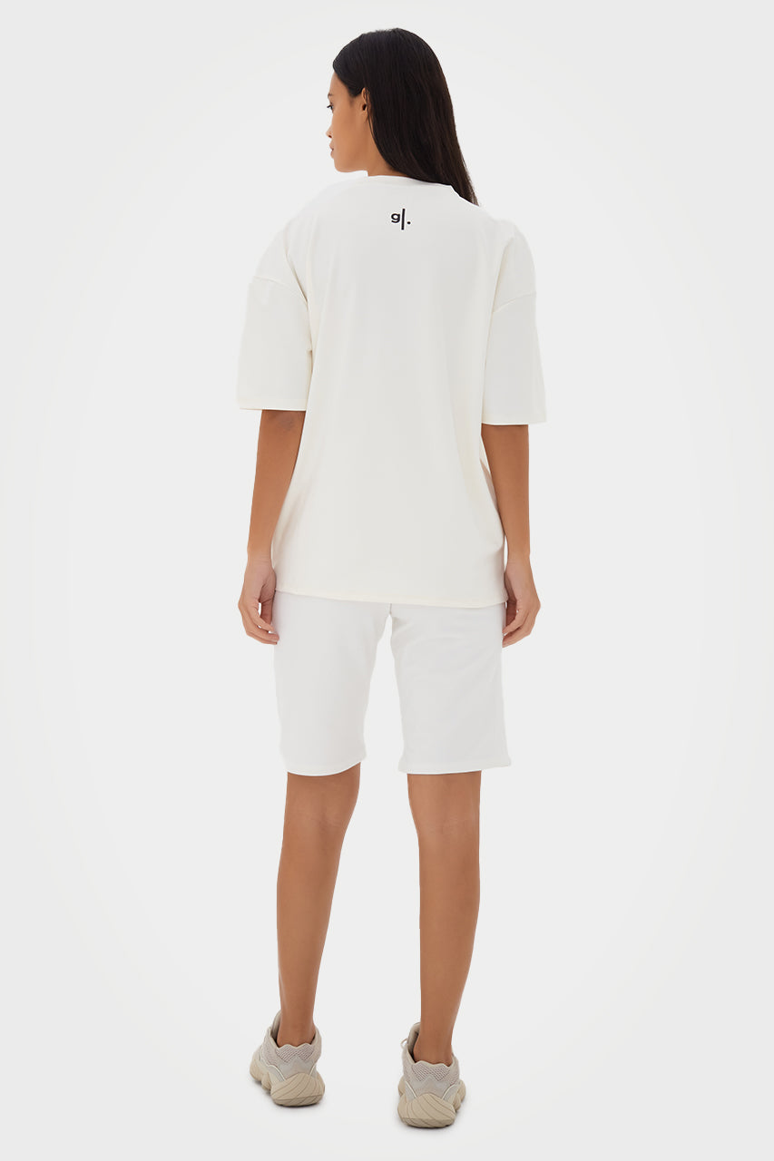T-shirt oversize pour femmes, écoresponsable et adapté à toutes les morphologies