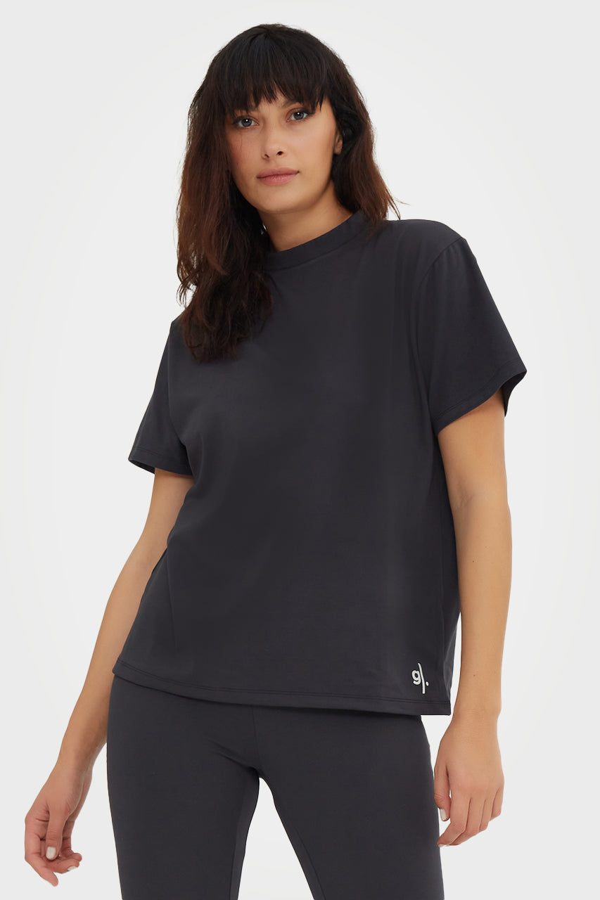 T-shirt éco-responsable pour femme, coupe classique
