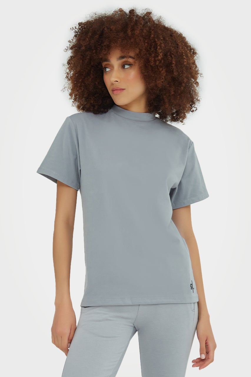 T-shirt éco-responsable pour femme, coupe classique