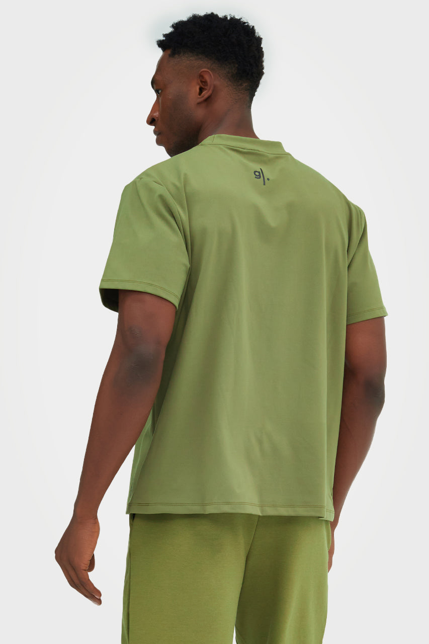 T-shirt éco-responsable pour homme, coupe classique