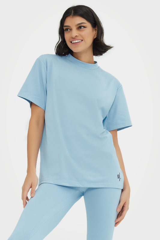 T-shirt éco-responsable pour femme, coupe classique