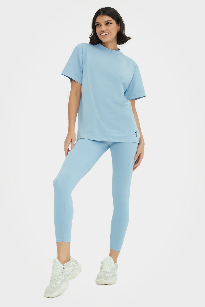 T-shirt éco-responsable pour femme, coupe classique