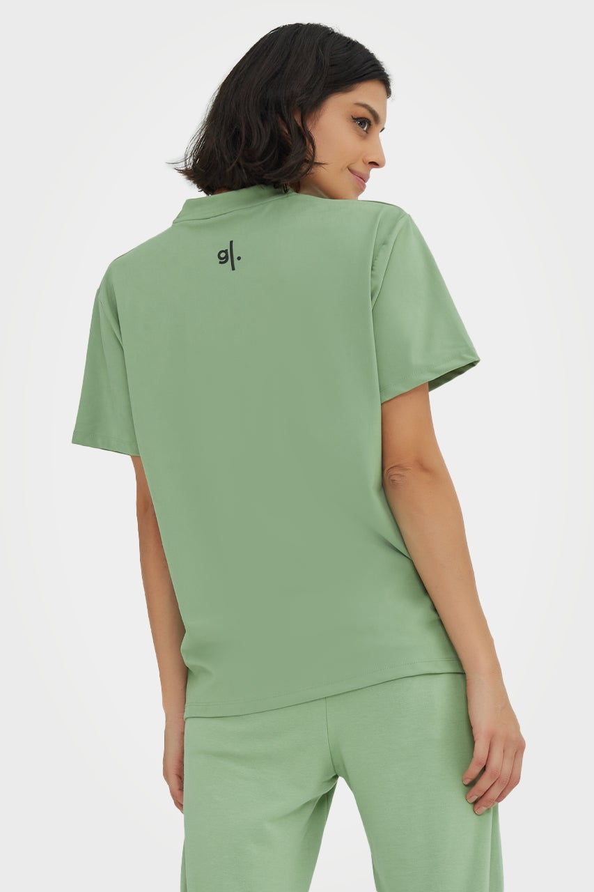 T-shirt éco-responsable pour femme, coupe classique