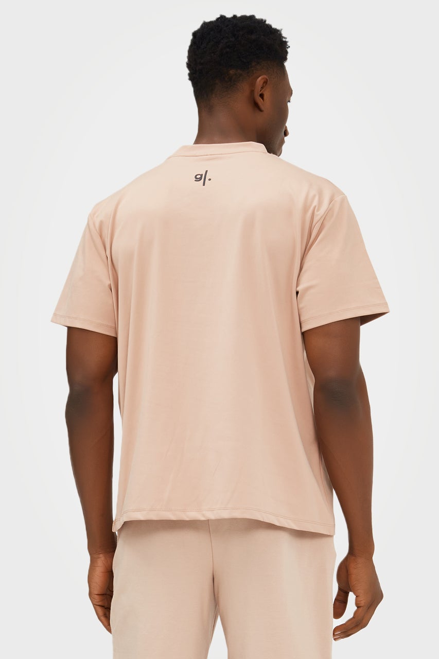 T-shirt éco-responsable pour homme, coupe classique