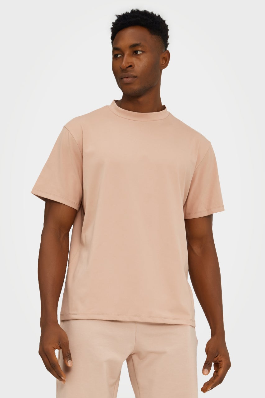T-shirt éco-responsable pour homme, coupe classique