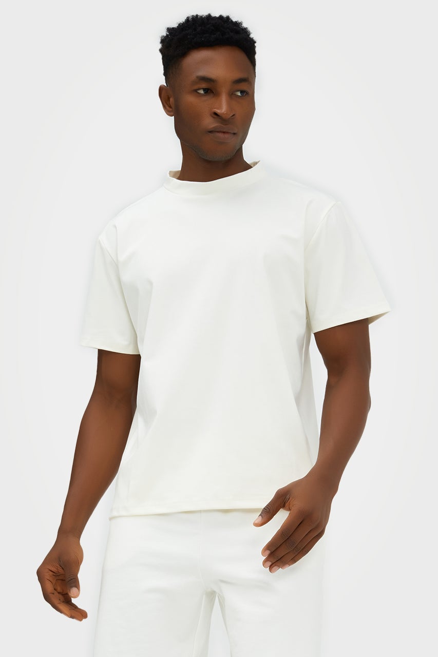 T-shirt éco-responsable pour homme, coupe classique