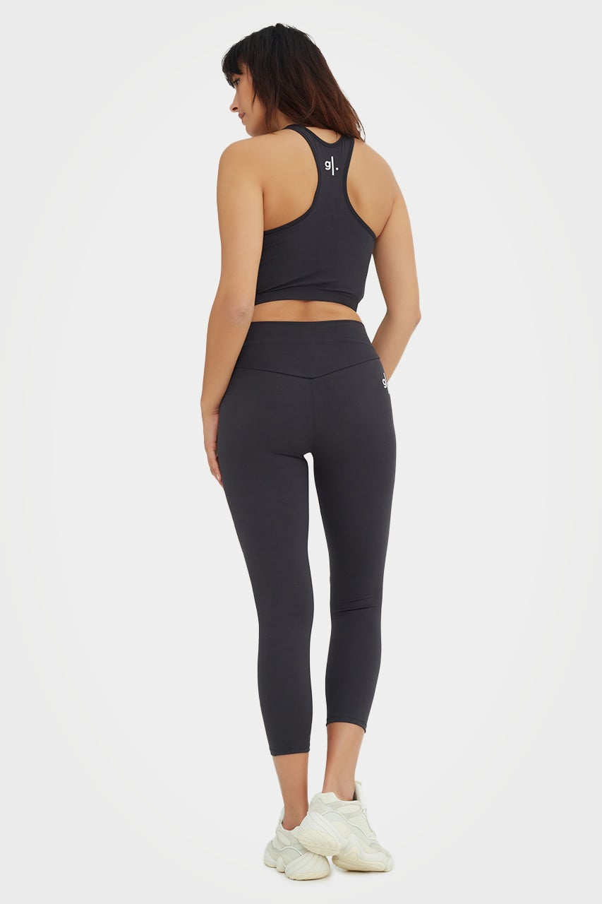 Soutien-gorge de sport durable pour femme, dos nageur, coupe longue
