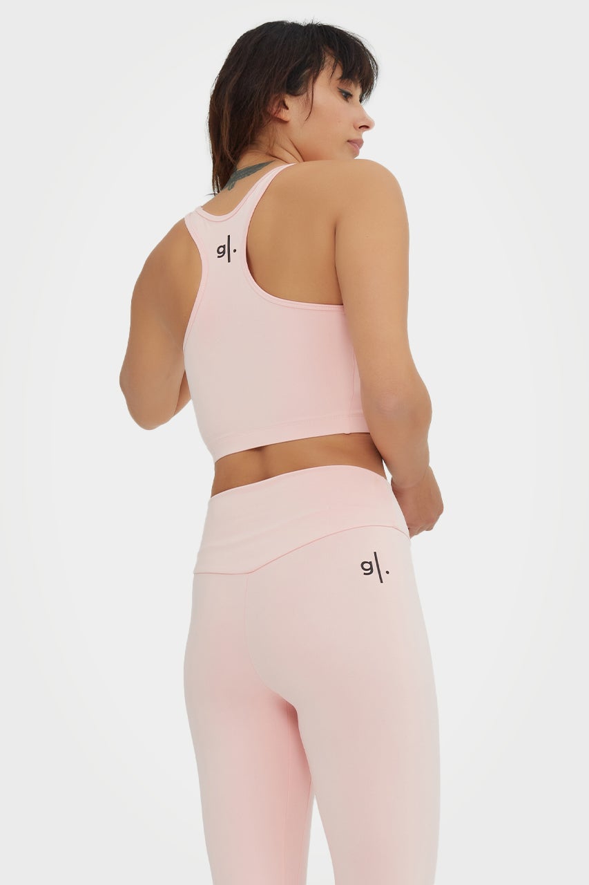 Soutien-gorge de sport durable pour femme, dos nageur, coupe longue