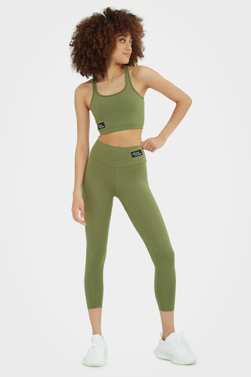 Soutien-gorge de sport durable pour femme, dos nageur, coupe longue