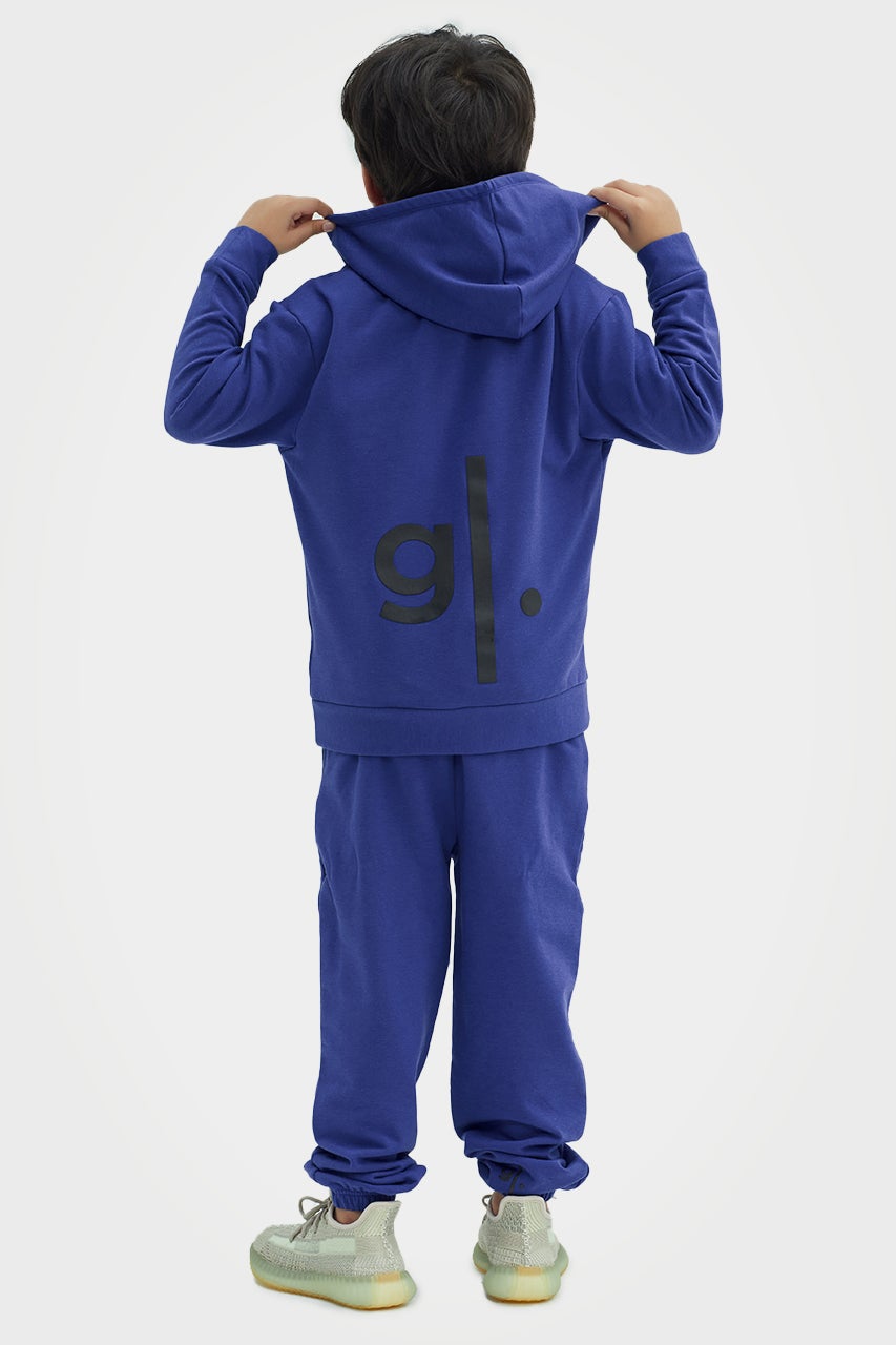 Sweat à capuche zippé confortable en bambou biologique pour garçons