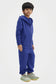Sweat à capuche zippé confortable en bambou biologique pour garçons