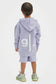 Sweat à capuche zippé confortable en bambou biologique pour garçons