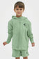 Sweat à capuche zippé confortable en bambou biologique pour garçons