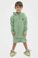 Sweat à capuche zippé confortable en bambou biologique pour garçons