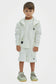 Sweat à capuche zippé confortable en bambou biologique pour garçons